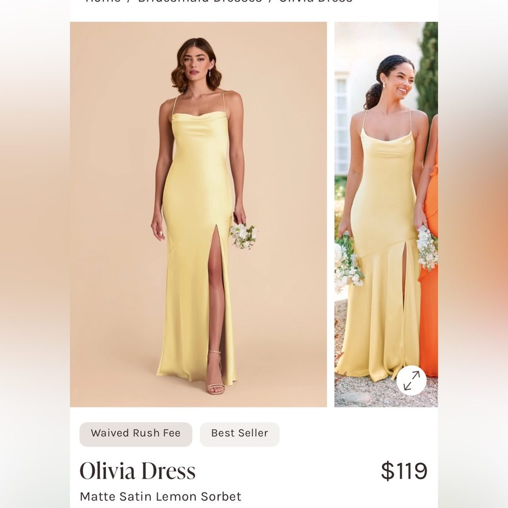 Birdy Grey Olivia Dress in Lemon Sorbet